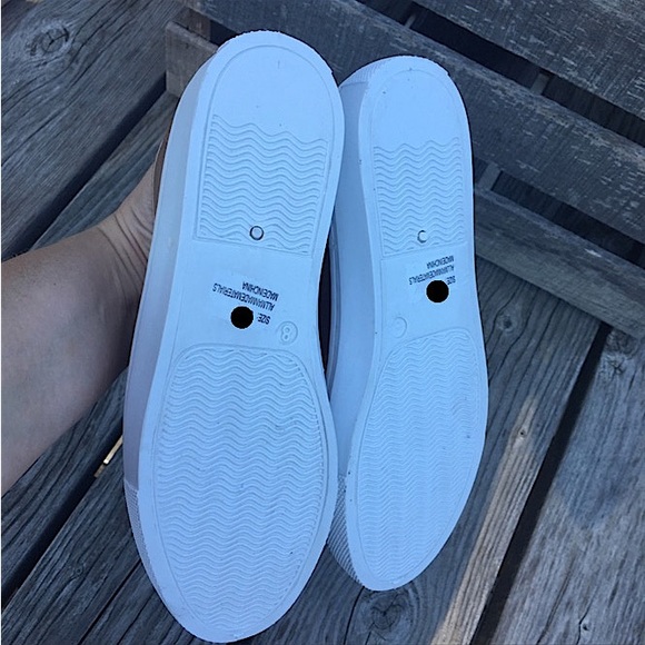 Bronze Leather Woven Loafers! NEW! - Picture 8 of 10